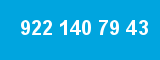 922 140 79 43 922 140 79 43
